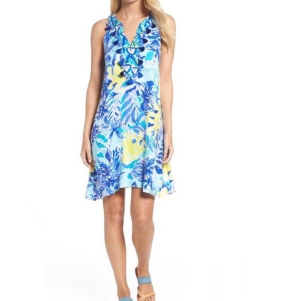 Lilly Pulitzer Achelle Dress Indigo